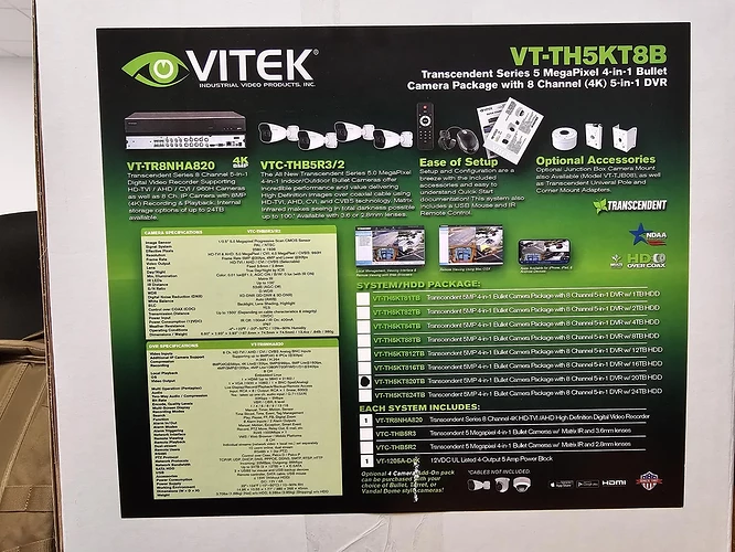 Vitek vt-th5kt820tb system