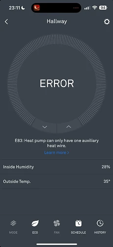 Need help with Nest wiring